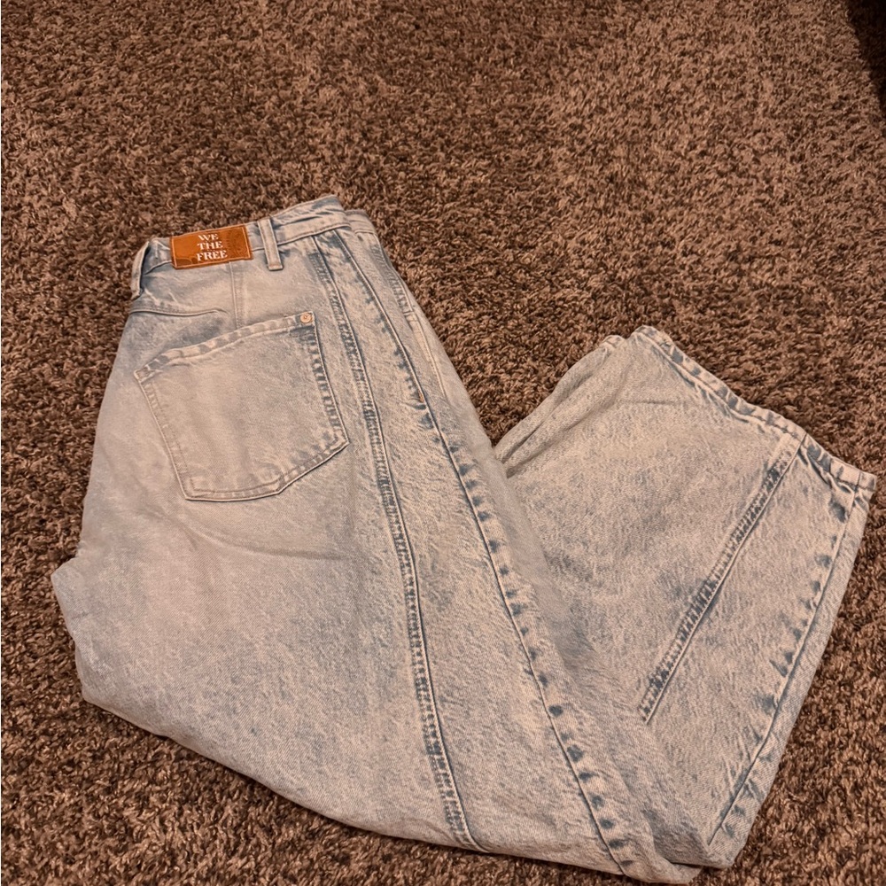We The Free Good Luck Barrel Jeans